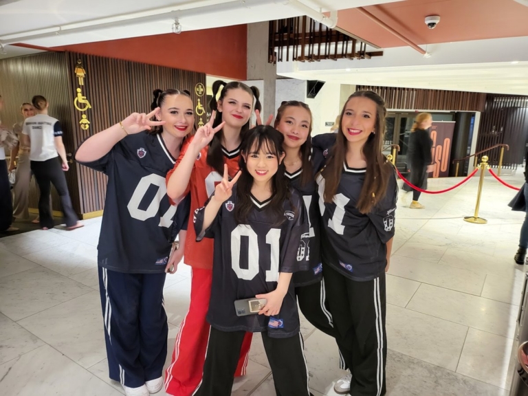 ヒップホップダンスの大会に出場した留学生