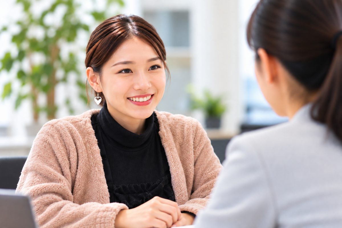 留学費用についてのご相談の様子
